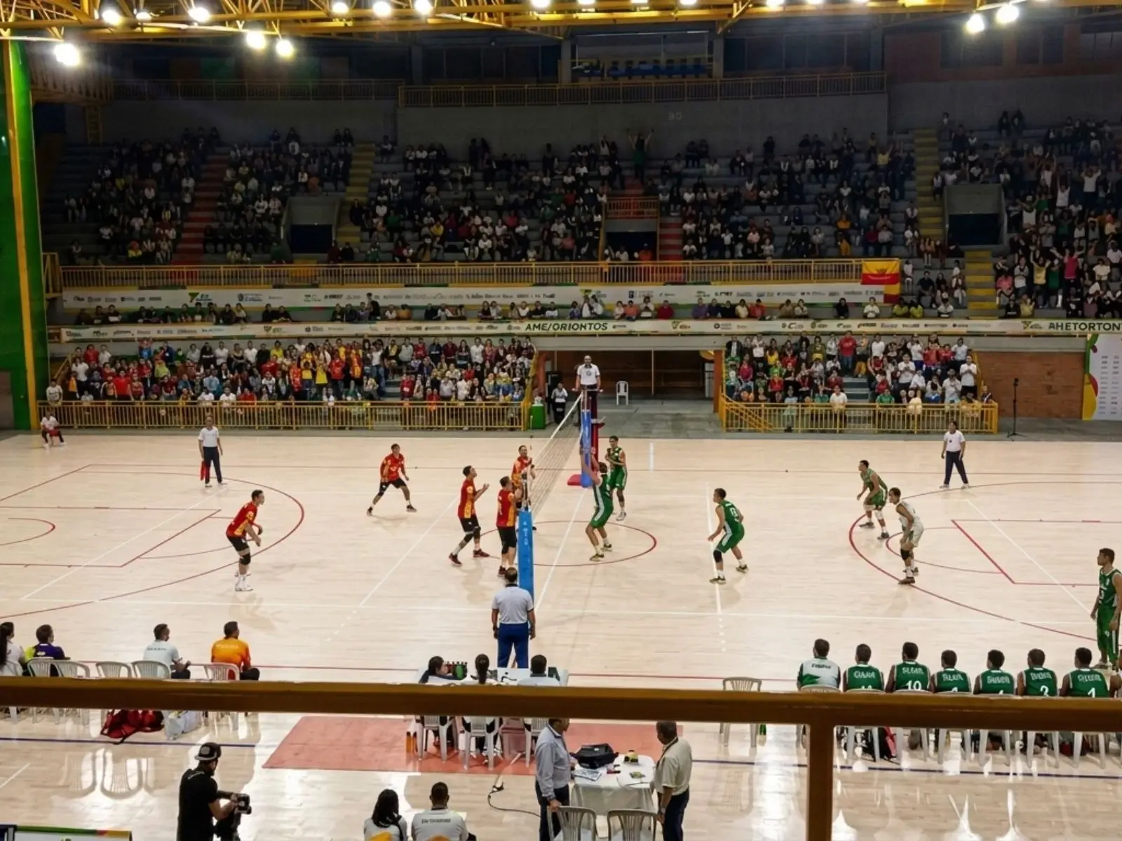 Cancha deportiva de voleibol