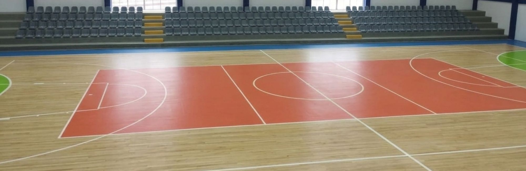 Cancha de deportiva en el coliseo