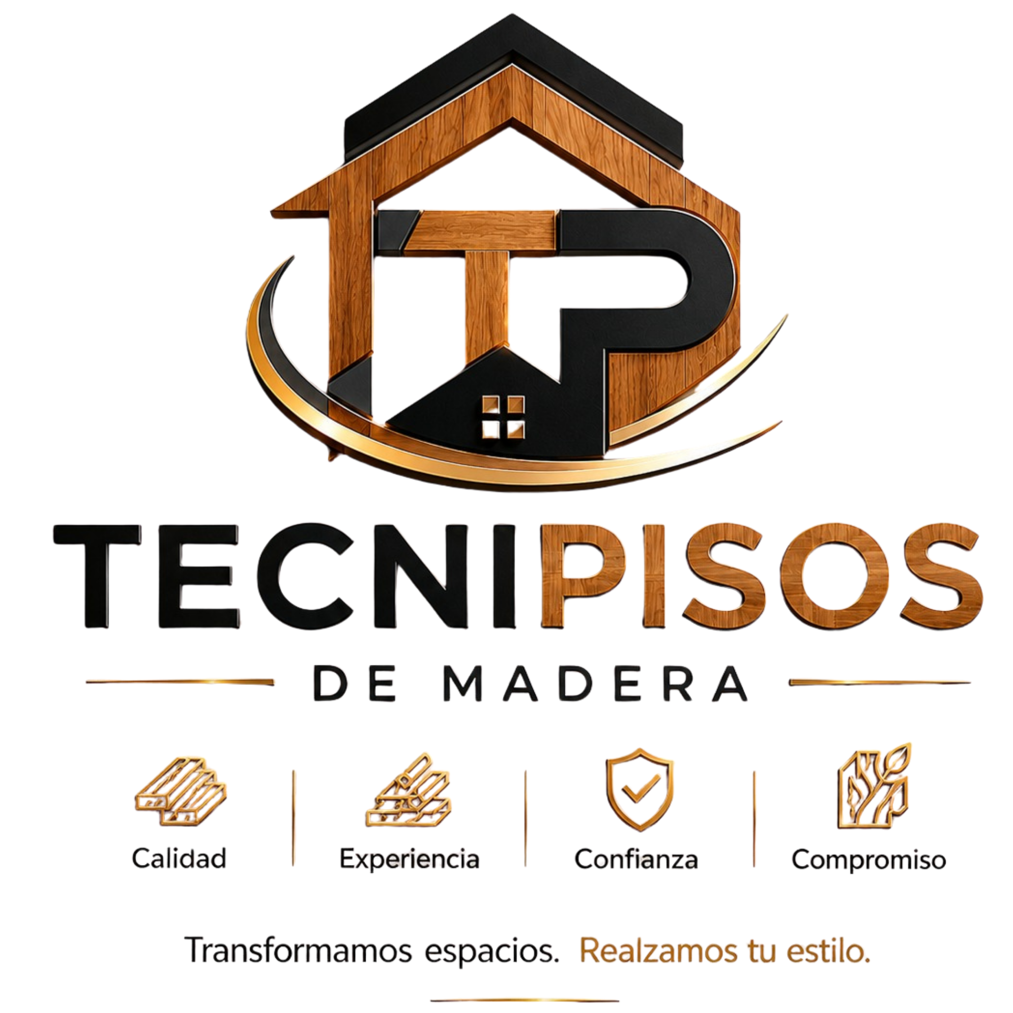 logo de tecni pisos de madera